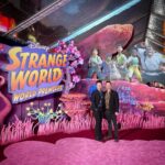 Chris Colfer Instagram - I loved getting the chance to support all my friends who worked on the @StrangeWorld movie last night! I won’t spoil the story but I’m so grateful to @Disney for the inclusion they depict in the film. I never thought I’d see that in my lifetime. ❤️🏰