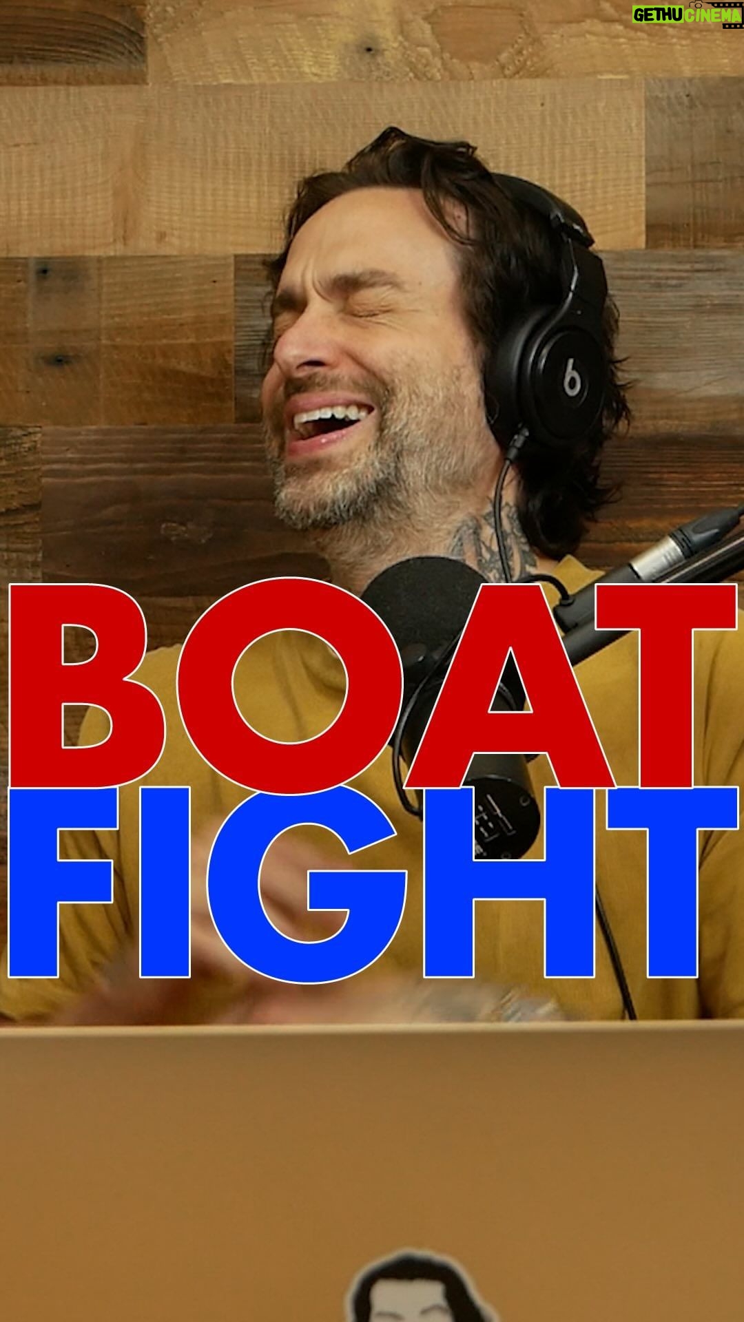 Chris D'Elia Instagram - This boat fight is crazy! Here’s a clip so everyone can call me racist. New episode patreon today YouTube tomorrow. Yay they are restricting me!!! #congratulationspodcast #boatfight