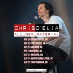 Chris D’Elia Instagram – 🚨 ANNOUNCEMENT 🚨 A bunch of new dates. On presale tomorrow. PRESALE CODE IS dontpushme hit the reminder!