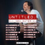 Chris D'Elia Instagram - 📢 🚨 New stuff. New cities. 📢 🚨 New material. New cities. See you there. Presale is Wednesday, December 13, 2023 12 PM local - Passcode: DONTPUSHME