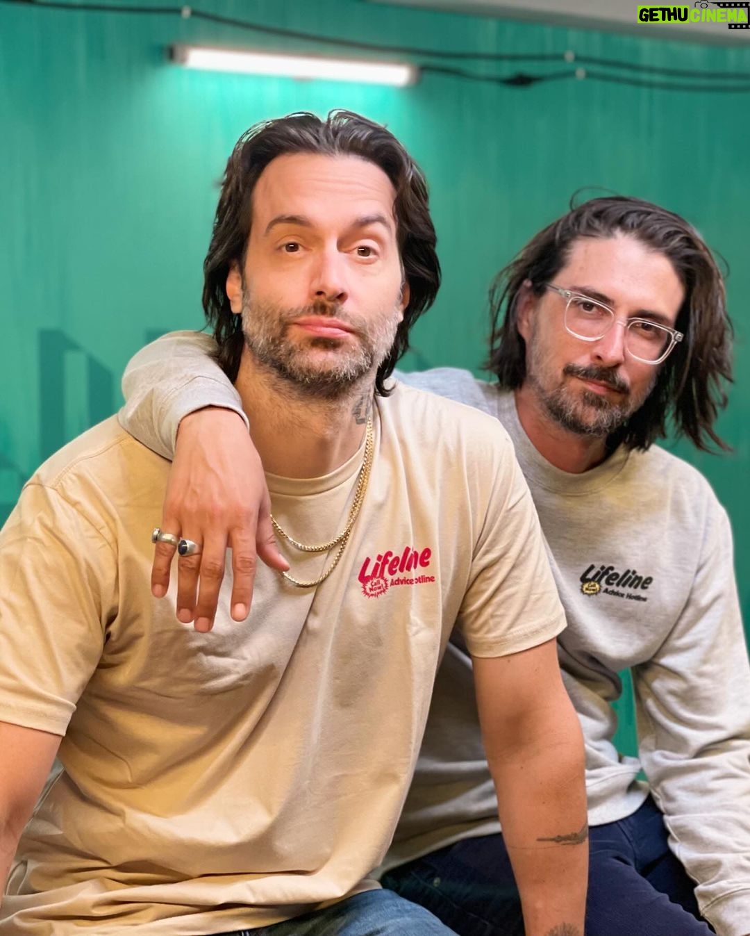 Chris D'Elia Instagram - I thought we would do a few episodes. Today marks the 100th episode of Lifeline. Took this first video the day we started. Thank you to everyone who has been watching. We ❤️ you. Go catch episode 100 now! With the man himself @drdrewpinsky! Sundays are for #Lifeline
