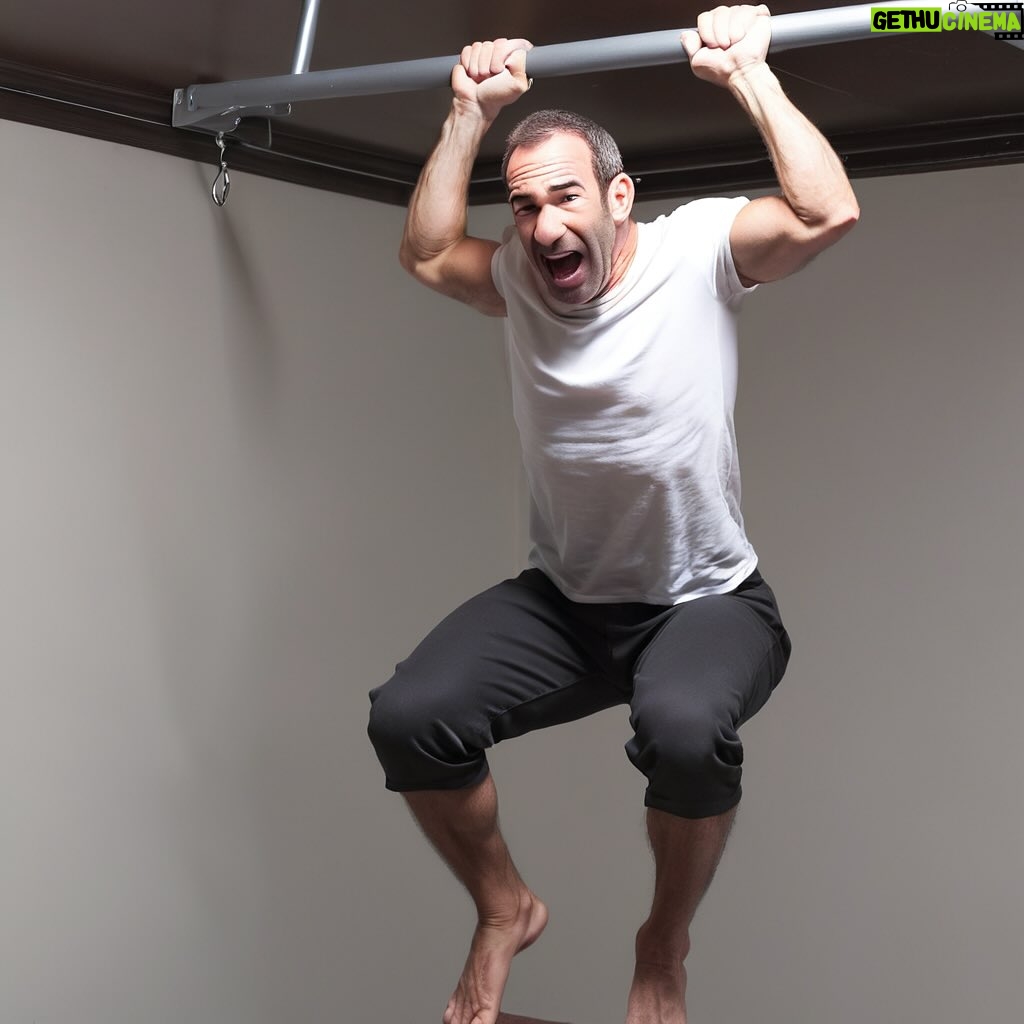 Chris D'Elia Instagram - No matter what happens. I am the true winner of the pull-up challenge between me, and @bryancallen. Check it out on my YouTube now.