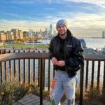 Chris Hughes Instagram - Solo trip to NYC has come to an end 🥲🇺🇸 It was nice to spend time with myself, which I’m still working on. I made some new friends too, whilst also engaging in the awkwardness of asking strangers to take photos of me 📸 Thanks to the people who helped me feel less of a snail in a big big city 🤍 ps, a British driving licence to an American is a real piece of art 💫 #NYC #NewYorkCity New York City