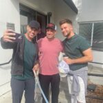 Chris Hughes Instagram - Monday mornings with @mrdougellin & @tedfoxman, filming an episode for the ‘Ramble On’ podcast, make sure to check it out if you haven’t! Me and Doug linked back in 2020. He’s the forefront of one of the best shows to ever hit our screens in Entourage, among other success. Dedicated and hardworking, and I can’t wait for Ramble On to be another huge success for these 2 👊🏼 @hollywoodwayz Los Angeles, California