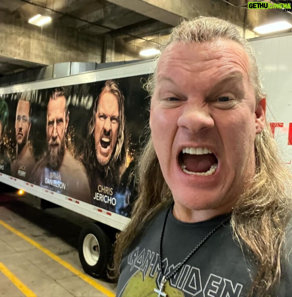 Chris Jericho Instagram - Scream if you liked #AEWCollision!!! @aew Frost Bank Center