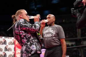 Chris Jericho Instagram - Sorry to hear about the passing of @realvirgil Mike Jones.  During the early days of @aew, we used Mike (aka #SoulTrainJones) multiple times in the #InnerCircle story and he was essentially an honorary member…I even tried to book him on the @jericho_cruise and was gonna ask him again for next year.  Always a character and always a good cat, Mike (aka #Virgil)  will be missed.  Here’s to ya Soul Train…having a Lil bit of the bubbly and a few @olivegarden breadsticks in your honor!