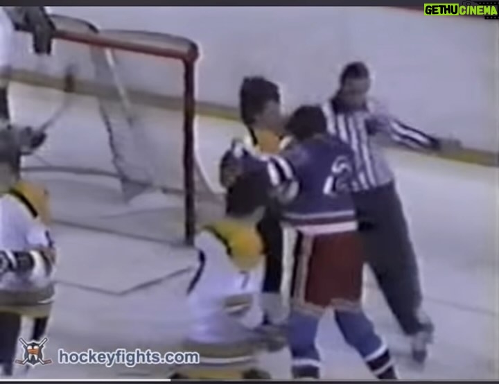 Chris Jericho Instagram - #TedIrvine vs #BobbyOrr from April 4, 1973. Old time hockey at its finest! And now you know where I get it from…. @nyrangers @nhlbruins Boston Garden
