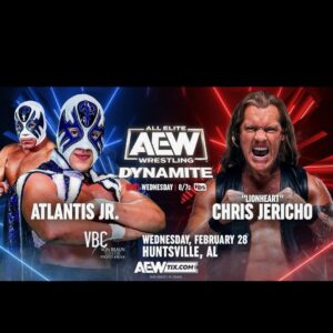 Chris Jericho Instagram - 30 years ago when I started wrestling for @cmll_mx in Mexico as #CorazonDeLeon, the legendary luchador #Atlantis was both a great opponent and even better mentor.  Tonight, a full circle moment happens, as I face his son @atlantis.jr on #AEWDynamite as #LionHeart!  This is match is gonna be unforgettable for so many reasons…don’t miss it!! @aew