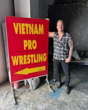 Chris Jericho Instagram - Just leaving #HoChiMinhCity after my surprise appearance at #ImmortalGlory…which was one of the greatest experiences of my pro wrestling career!  Thanks to @vietnam_prowrestling for the hospitality and the inspiration to remember how important pro wrestling is to people across the entire world!  And what started as a great episode of @talkisjericho with #VPW producer @tomcruisader and the first Vietnamese pro wrestler ever @awesome.taurus, has now blossomed into a full fledged documentary produced and filmed by @nathanmowery, @robertpeakfilm and #LeChampion!! We captured pure magic over the last ten days and we can’t WAIT to edit this all together!  I’m certain that the entire roster of #VietnamProWrestling’s story will inspire and enthrall you as much as it has for us.  Look out @sundancefestival, @sxsw and @slamdance_filmfest…youre about to have a winner on your hands!
