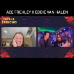 Chris Jericho Instagram - @acefrehleyofficial on @eddievanhalen guitar tapping! ⚡️🤘 #eddievanhalen #evh #guitar #kiss #acefrehley #wrestling #talkisjericho