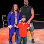 Chris Jericho Instagram - What a hilarious and heartwarming conversation I had with @paulwight & @bradwilliamscomic on the @jericho_cruise #FiveAlive…and you can listen NOW on @talkisjericho! This seriously is one of my ALL TIME favorite episodes of #TIJ and a total must listen! #PaulWight and #BradWilliams talk about life from their very unique perspectives as a giant and a little person, including childhood teasing, first kisses, dating, international travel and hotels, and how their respective statures directly influenced their career choices and success. Paul has great stories about the first time he met @HulkHogan and @RicFlair, our amazing chemistry as a tag team, being attacked by a gang of little people at #WWERaw, the giant bed the US Army made for him in Iraq and getting arrested after having his first kiss. Brad brings out the laughs as he discusses little people conventions, reactions of little kids to his stature, being accused of being a demon, fighting @swogglewrestler, climbing furniture to adjust shower heads, getting his material from real life situations, driving a car and so much more on @spotify, @itunes and @stitcherpodcasts NOW! @siriusxm @siriusxmfightnation The Ocean