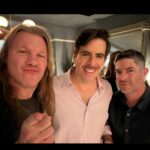 Chris Jericho Instagram - So much fun reconnecting with my bros @realeliroth & @gabrielroth last night at the premier of Eli’s new masterpiece @thanksgivingmovie!! The three of us have had some GREAT times over the years and it was a blast to hang once again. And go see #Thanksgiving…it’s a modern day horror slasher classic as well as being BATSHIT CRAZY!! We’ve been waiting for this from Eli for many years and now..there will be NO LEFTOVERS! Los Angeles, California