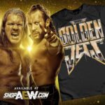 Chris Jericho Instagram – Get your official #GoldenJets shirt at Shopaew.com NOW! @aew @shopaew @kennyomegamanx Winnipeg, Manitoba, Canada