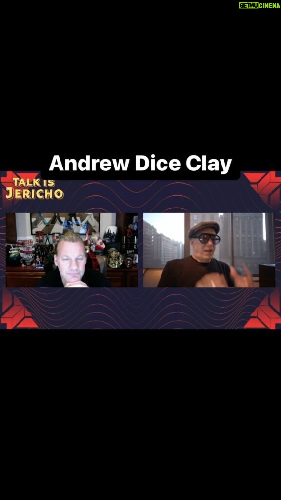 Chris Jericho Instagram - Get your laugh on with @andrewdiceclay & @chrisjerichofozzy now & again with Dice at The Wiltern in LA on 11/15! #diceclay #andrewdiceclay #mothergoose #comedy #gunsnroses #gnr #standupcomedy #talkisjericho #chrisjericho #podcast #wrestling #aew