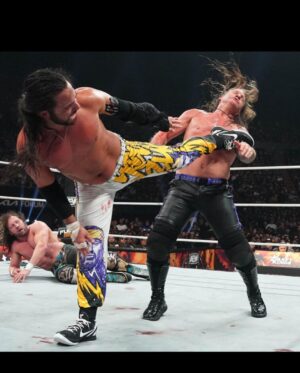 Chris Jericho Instagram - That #SuperkickParty ain’t no joke…. #AEWFullGear
