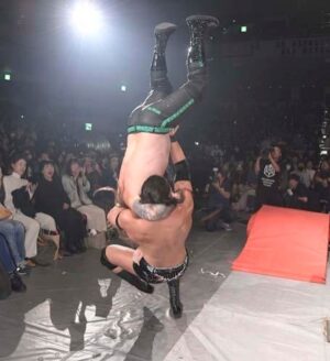 Chris Jericho Instagram - My first match of my 53rd year was also my best of 2023.  Thanks to @realtakesoup and @ddt_prowrestling for an amazing experience!  #Ryoguku was packed and the crowd was electric!  And the match was hard hitting AF & super dramatic.  One of my favorite trips to Japan EVER…and I’ve been coming here since 1991!  You can watch this instant classic NOW at the link in my bio… DONCHA DARE MISS IT!  #DDTUP