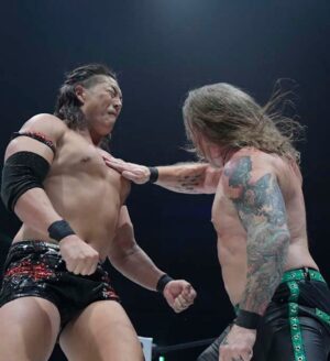 Chris Jericho Instagram - My first match of my 53rd year was also my best of 2023.  Thanks to @realtakesoup and @ddt_prowrestling for an amazing experience!  #Ryoguku was packed and the crowd was electric!  And the match was hard hitting AF & super dramatic.  One of my favorite trips to Japan EVER…and I’ve been coming here since 1991!  You can watch this instant classic NOW at the link in my bio… DONCHA DARE MISS IT!  #DDTUP