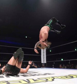 Chris Jericho Instagram - My first match of my 53rd year was also my best of 2023.  Thanks to @realtakesoup and @ddt_prowrestling for an amazing experience!  #Ryoguku was packed and the crowd was electric!  And the match was hard hitting AF & super dramatic.  One of my favorite trips to Japan EVER…and I’ve been coming here since 1991!  You can watch this instant classic NOW at the link in my bio… DONCHA DARE MISS IT!  #DDTUP