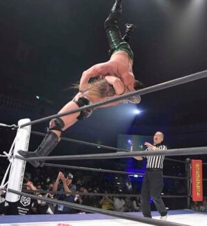Chris Jericho Instagram - My first match of my 53rd year was also my best of 2023.  Thanks to @realtakesoup and @ddt_prowrestling for an amazing experience!  #Ryoguku was packed and the crowd was electric!  And the match was hard hitting AF & super dramatic.  One of my favorite trips to Japan EVER…and I’ve been coming here since 1991!  You can watch this instant classic NOW at the link in my bio… DONCHA DARE MISS IT!  #DDTUP