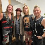 Chris Jericho Instagram - Always a blast to hang with our bro #PhilCampbell, one of my favorite people in the biz, at our SOLD OUT gig in Cardiff tonight! Phil said we “were tight and LOUD AS HELL!” And when the guitar player of @officialmotorhead says we were loud…you know it’s LEGIT! Congrats @officialsamabernathy! 🤣See everybody TOMORROW in Bradford for our SOLD OUT show at @nightrainbradford! @fozzyrock @phil_campbell_and_the_bs @tramshedcardiff Tramshed Cardiff