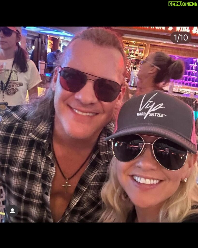 Chris Jericho Instagram - The @jericho_cruise #FiveAlive was a HUGE success and it was such a blast having so many awesome family & friends there, (including my sweetie @lockon27, who crushed her @dollyparton costume! ❤) along with some of the best bands, comedians and pro wrestlers EEVVEERR!!! Don’t miss out on #SixOnTheBeach next year… grab your sweetie and go to Chrisjerichocruise.com to sign up for the presale NOW! Norwegian Pearl