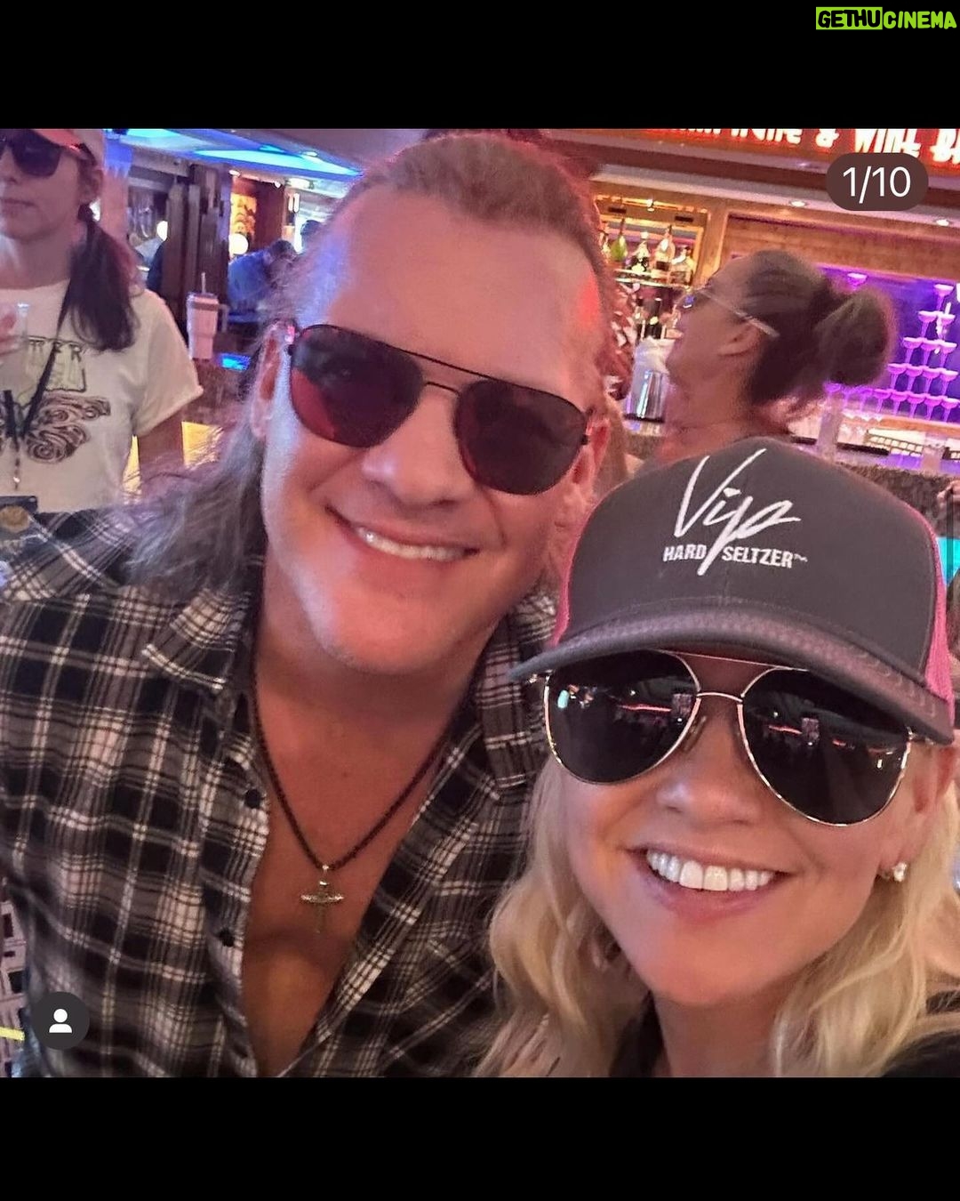 Chris Jericho Instagram - The @jericho_cruise #FiveAlive was a HUGE success and it was such a blast having so many awesome family & friends there, (including my sweetie @lockon27, who crushed her @dollyparton costume! ❤️) along with some of the best bands, comedians and pro wrestlers EEVVEERR!!! Don’t miss out on #SixOnTheBeach next year… grab your sweetie and go to Chrisjerichocruise.com to sign up for the presale NOW! Norwegian Pearl