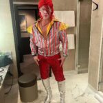 Chris Jericho Instagram – Ready for tonight’s @fozzyrock cover set on the @jericho_cruise!!! @davidbowie #AlladinSane The High Seas