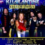 Chris Jericho Instagram - Stoked to announce that the new @kuarantine_official single, “Good Girl Gone Bad” will be released THIS THURSDAY, March 21 on all streaming platforms and rock radio across the nation!! The mission of #Kuarantine has always been to pull the forgotten gems from the non-makeup, ‘80s @kissonline catalog, give them a modern polish and unleash them on current mainstream rock radio, so they can get the respect they deserve! With that in mind, we feel we’ve hit another home run with the 1987-released, underrated @genesimmons classic ‘Good Girl Gone Bad.’ It’s got more hooks than a tackle box, with a great chorus and brain-melting solos. This song is the perfect springtime tune to crank in your car and rock out with your unmentionables out! And with two Top 20 singles in our repertoire, we’re stoked to get to the Top 10 and beyond…It’s time to get KRAZY with KUARANTINE! And to further celebrate we are excited to announce the first leg of the 2024 Kuarantour! July 5- @dieselconcerttheatre- Chesterfield.MI. . July 6- @jdlegends -Franklin, OH. July 7- @jergels - Warrendale, PA. All tix and VIP packages available at Kuarantine.com! Kome rock with us! (Graphic by @97abdulmalik ) Diesel Concert Lounge
