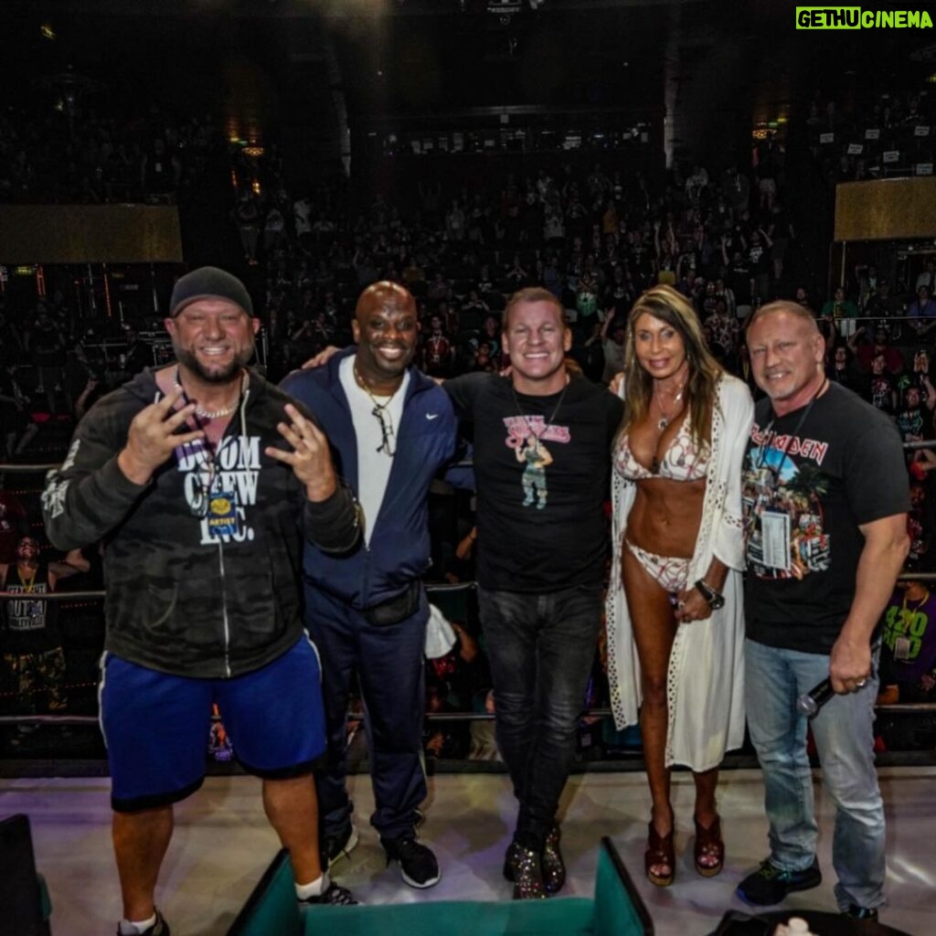 Chris Jericho Instagram - What a great chat about the extreme rise and fall of #ECW LIVE from the @jericho_cruise on @talkisjericho NOW! @bullyray3d, @testifydvon, @therealmissyhyatt & @jlynn1963 join to discuss the cult like company lead by @paulheyman that changed the wrestling business! We discuss the infamous pep talks Paul E gave before each show, what the #ECWArena REALLY looks like, bereavement fares, bad @fedex tracking numbers, bounced checks, the birth of the #DudleyBoys, how Missy led the women of wrestling to a whole different level, the lunacy of the late #BrianPillman, the night #KimonaWanalea did a live striptease at the top of the arena and #TerryGordy’s reaction, taping promos until 5am, Paul’s tricks to get wrestlers off the phone, #BillAlfonso almost bleeding to death, a great story about a young @tonyrkhan sitting in the crowd and more on @spotify, @stitcherpodcasts & @itunes NOW! @siriusxm @siriusxmfightnation The Ocean