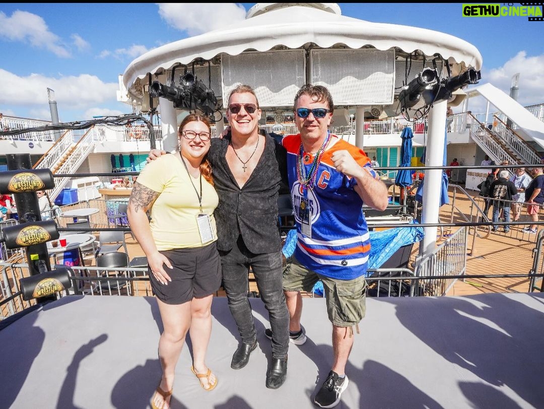 Chris Jericho Instagram - Had such a blast on the #FiveAlive last month and these pix are proof that The @jericho_cruise is the BEST place to hang and make memories with family & friends! So I’m personally inviting YOU to bring YOUR family & friends and join us on the #SixOnTheBeach on Jan 31- Feb 4, 2025! We are almost 85% SOLD OUT, so go to chrisjerichocruise.com for all info before it’s too late!! (📸 by @willbyington ) Puerto Plata, Dominican Republic