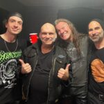 Chris Jericho Instagram - So great to see our mate @blazebayley, the voice of one of my favorite @ironmaiden albums #TheXFactor, at the @fozzyrock gig in #wolverhampton last night at @kkssteelmill! Blaze is such a sweet guy and an amazing singer and it was an honor to perform for him!! SPOILER ALERT- he’s going to our HUGE show in #Nottingham tonight! So buy your tix NOW if you don’t have your tix …get them now at fozzyrock.com !!! KK'S Steel Mill - Live Music