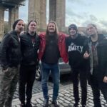 Chris Jericho Instagram - Great to see my old friend and guitar wizard @jeffwatersofficial of @annihilatormetal today in #Newcastle!!! Jeff is a genius and a Canadian metal legend, who actually played on two @fozzyrock songs (God Pounds His Nails & Martyr No More) and we had a blast catching up! Afterwards, we had Another KILLER show at the @riversidencl and we are gonna keep the momentum going as we get ready to DESTROY #London tomorrow at the @electricballroomcamden! Get there early enough to check out @pistolsatdawnofficial and the AMAZING @thehotdamnuk …they kick ass! What an awesome tour this has been so far!!’ Fozzyrock.com Tomahawk Steakhouse Newcastle