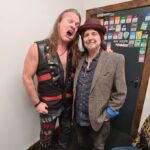 Chris Jericho Instagram - Always a blast to hang with our bro #PhilCampbell, one of my favorite people in the biz, at our SOLD OUT gig in Cardiff tonight! Phil said we “were tight and LOUD AS HELL!” And when the guitar player of @officialmotorhead says we were loud…you know it’s LEGIT! Congrats @officialsamabernathy! 🤣See everybody TOMORROW in Bradford for our SOLD OUT show at @nightrainbradford! @fozzyrock @phil_campbell_and_the_bs @tramshedcardiff Tramshed Cardiff