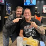 Chris Jericho Instagram - Ya never know who you’re gonna run into in the #AtlantaAirport!!! @jericho_cruise @dave_spivak_project_ #Winnipeggers #Speewee #WheresRybo Hartsfield-Jackson Atlanta International Airport