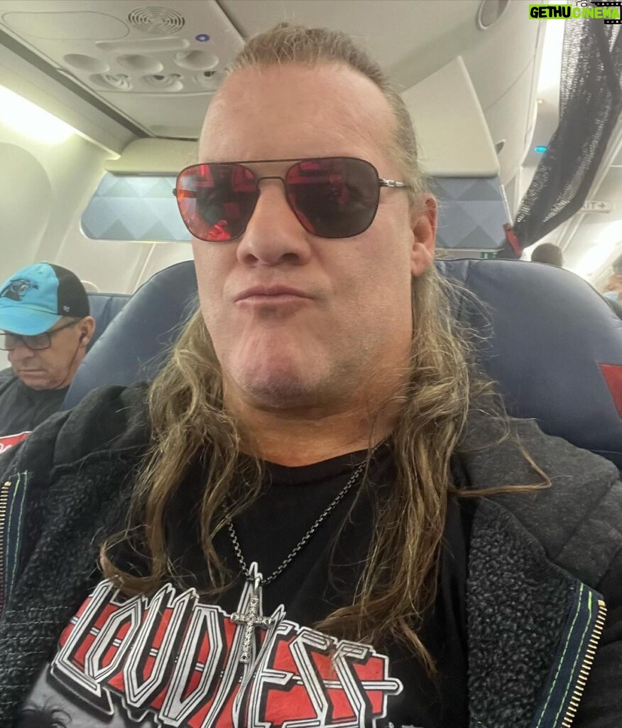 Chris Jericho Instagram - Headed to @fozzyrock rehearsals to work on the annual @jericho_cruise Covers Set! (Sadly, no @loudness_official will be included!) We set sail in just three days!! Tampa International Airport