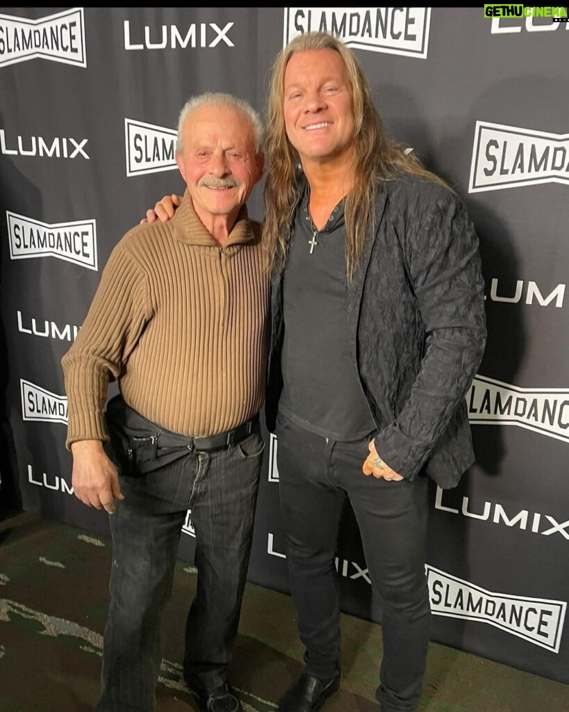 Chris Jericho Instagram - Had a great time seeing the legendary #TonyCondello at the premier of our new documentary #TheDeathTour at the @slamdance_filmfest today in a packed theater in Park City! I’ve known Tony since he first booked me in Winnipeg in 1991 and it’s incredible to have had the opportunity to work on this movie together! The crowd enjoyed it and I was very happy with how it turned out…it really is excellent, moving, emotional & funny and I’m very proud of the film. I can’t wait for everybody to see it! @deathtourdoc @cbc Park City, Utah
