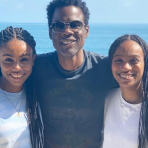 Chris Rock Instagram - Nothing makes me happier than my girls. Happy Father Day to all the dads out there. Tonight we get the Big piece of chicken.