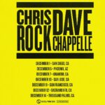 Chris Rock Instagram – new dates added.. I’ll see you there @davechappelle @livenationcmdy