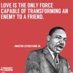 Chris Rock Instagram - Great quote. But I’ve definitely seen an ass whoopin also turn an enemy to a friend. Happy MLK day .