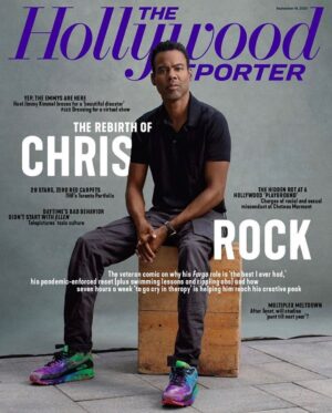 Chris Rock Instagram - Fargo - September 27th - The press tour has begun.  #thehollywoodreporter @karlfergusonjr #thenewyorktimes @danascruggs
