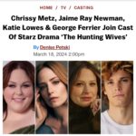 Chrissy Metz Instagram - I can’t wait for you all to meet Starr 🌟 #TheHuntingWives coming to @starz soon. So excited to join this cast!
