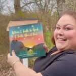 Chrissy Metz Instagram - Celebrating ONE MONTH of ‘When I Talk to God, I Talk About You’ with some @littlefreelibrary love 🐻🌅💗 nashville, keep your eyes out for them!! Nashville, Tennessee