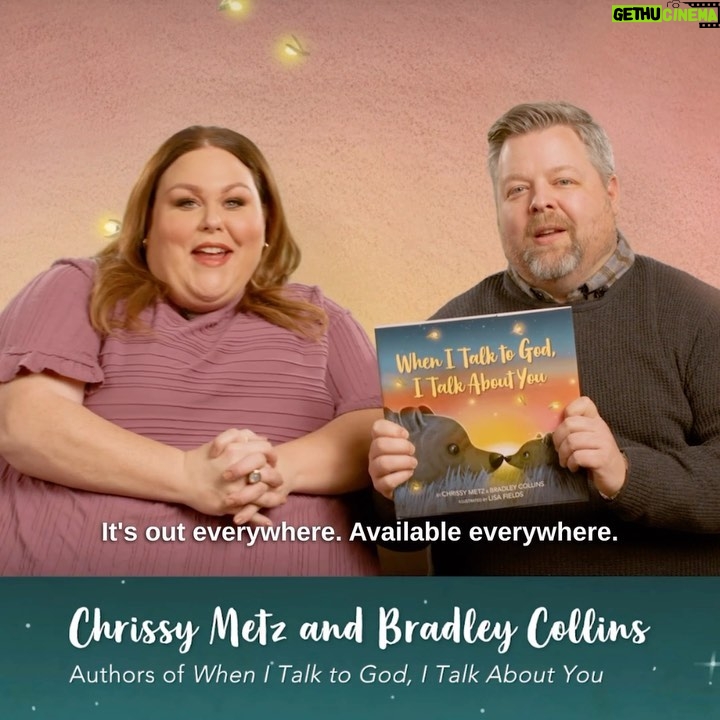 Chrissy Metz Instagram - Watch Chrissy Metz and Bradley Collins discuss the inspiration for their New York Times bestselling picture book, When I Talk to God, I Talk About You!