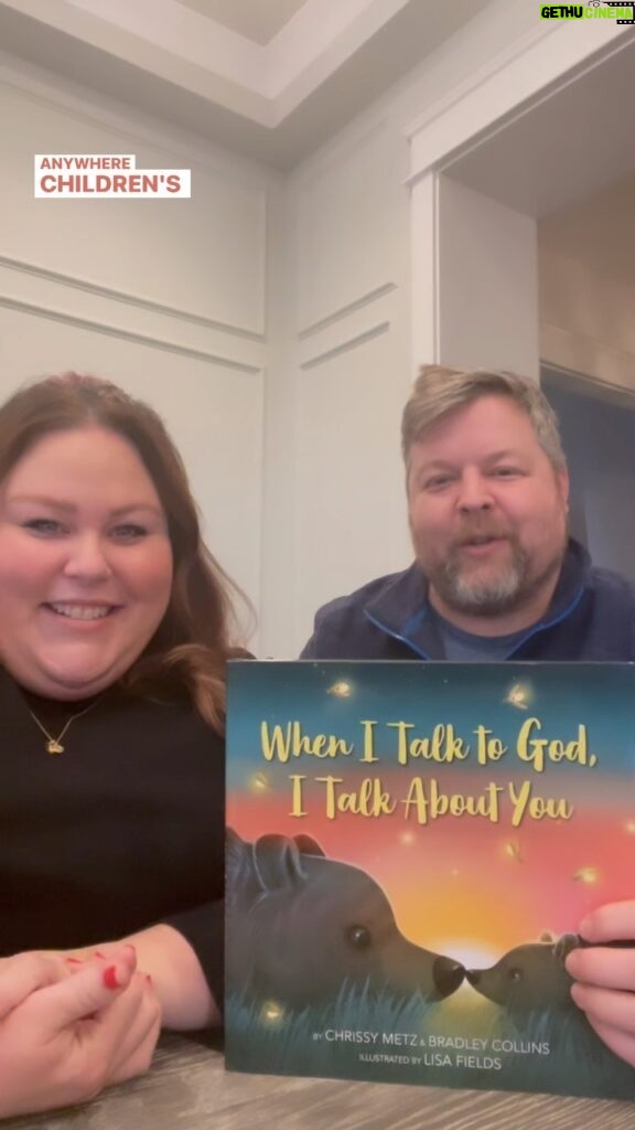 Chrissy Metz Instagram - Turns out @bradley_collins DID say the date… but in case you missed it, our children’s book ‘When I Talk to God, I Talk About You’ will be out February 14th!! 💗🐻🌅 Link in bio to pre-order! Nashville, Tennessee