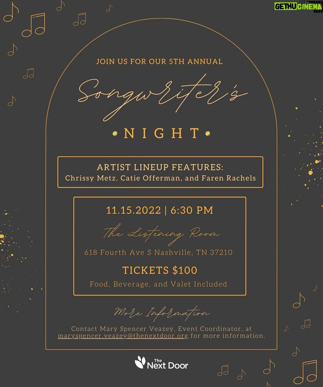 Chrissy Metz Instagram - Tuesday night in Nashville š¤ Join us at the @listeningroomcafe tomorrow for a night of music to raise money for the incredible @tndnashville with my girls @farenrachels, @catieofferman, and more! Link in bio for tickets. The Listening Room Cafe