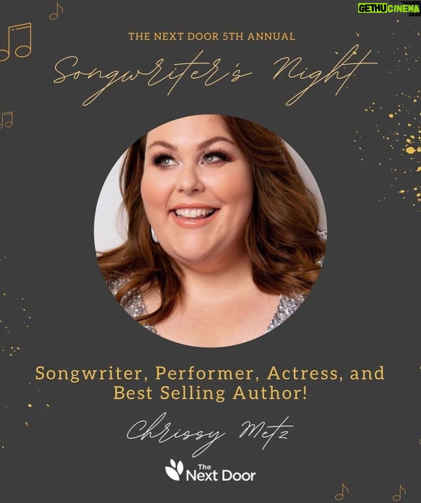 Chrissy Metz Instagram - Tuesday night in Nashville 🤍 Join us at the @listeningroomcafe tomorrow for a night of music to raise money for the incredible @tndnashville with my girls @farenrachels, @catieofferman, and more! Link in bio for tickets. The Listening Room Cafe