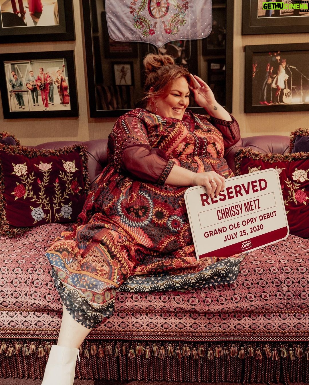 Chrissy Metz Instagram - Made my #OpryDebut 2 years ago today… still one of my favorite moments. Back to live music in 15 days on my Live at #CityWinery tour!! @opry Grand Ole Opry