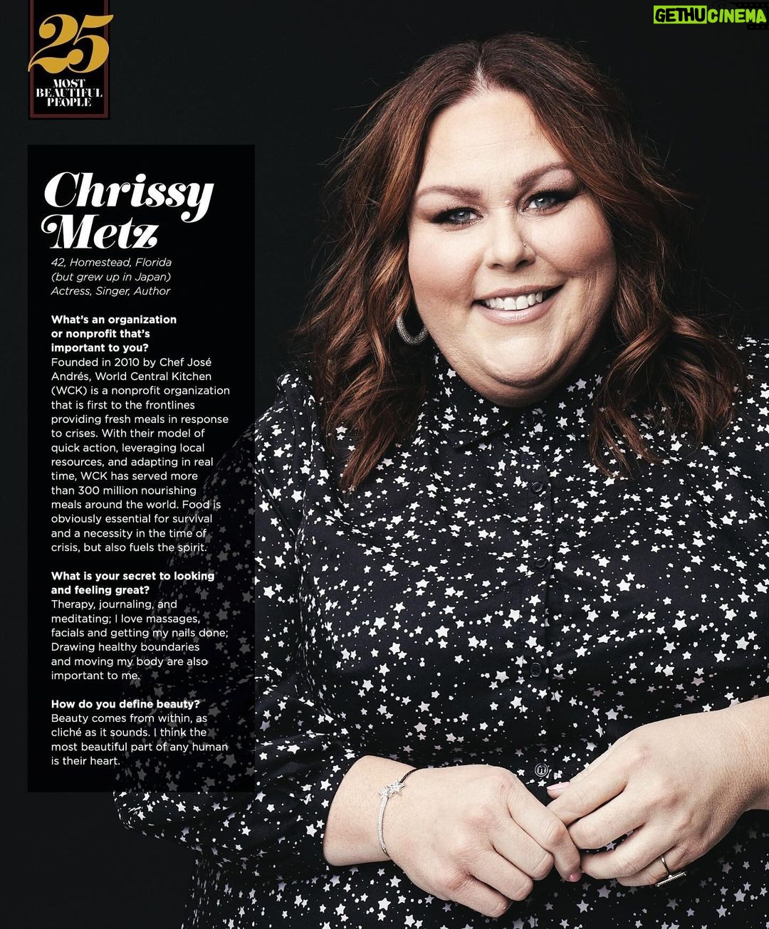 Chrissy Metz Instagram - Beauty comes from within 🖤✨ thank you for featuring me, @nashvillelifestyles!! Nashville, Tennessee