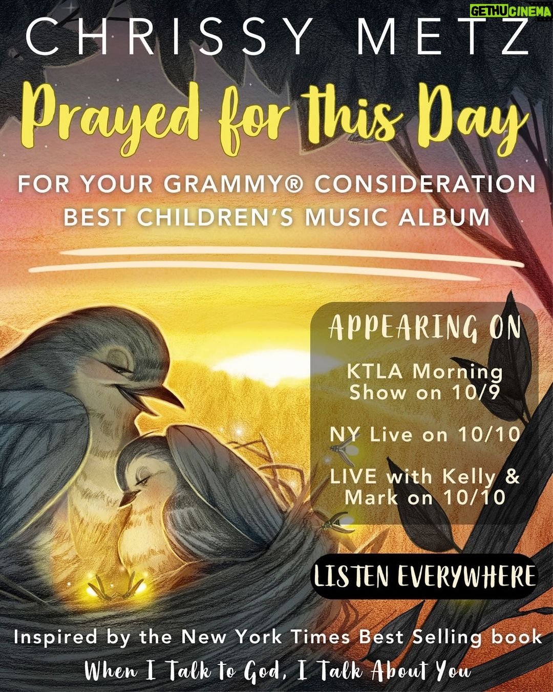 Chrissy Metz Instagram - For your consideration - best children’s music album 💛🪺 #prayedforthisday