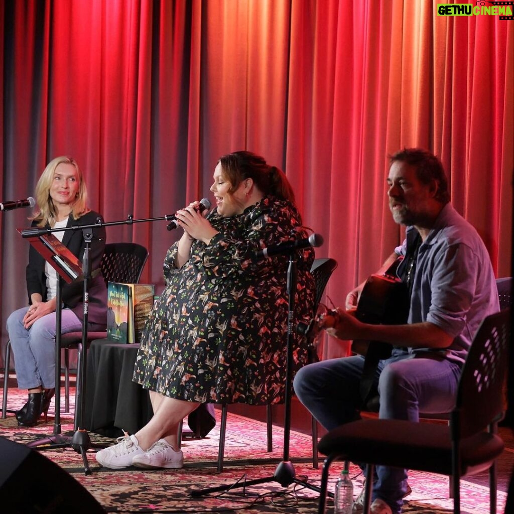 Chrissy Metz Instagram - Dreamed of a lovely day like the one we had with #ChrissyMetz. 💗 Chrissy and Bradley Collins joined us for a special family program, including a reading of her children's book ‘When I Talk to God, I Talk About You’ and a performance of songs from her accompanying album 'Prayed For This Day.' The program also included a short discussion and book signing. GRAMMY Museum
